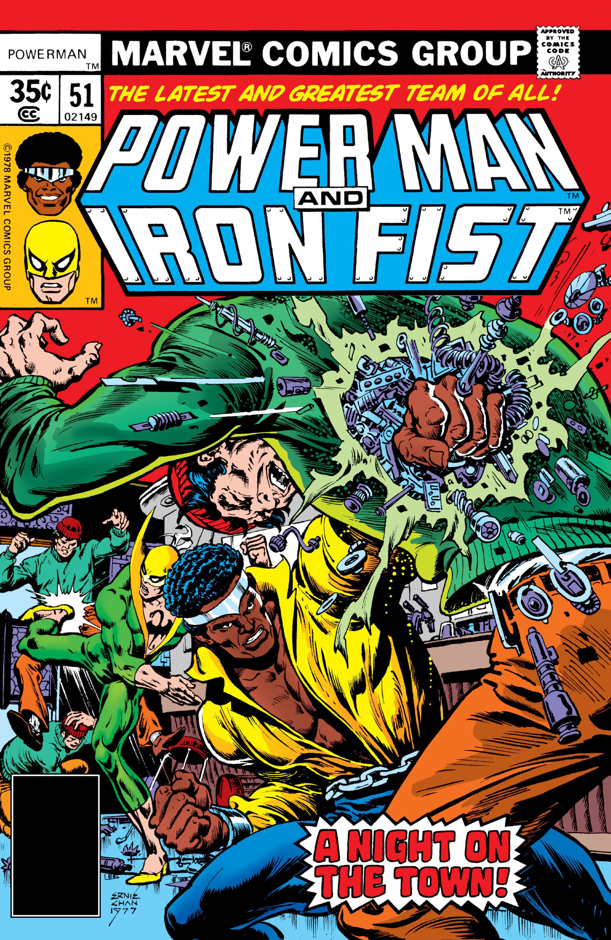 Power Man and Iron Fist Vol 1 51, Marvel Database